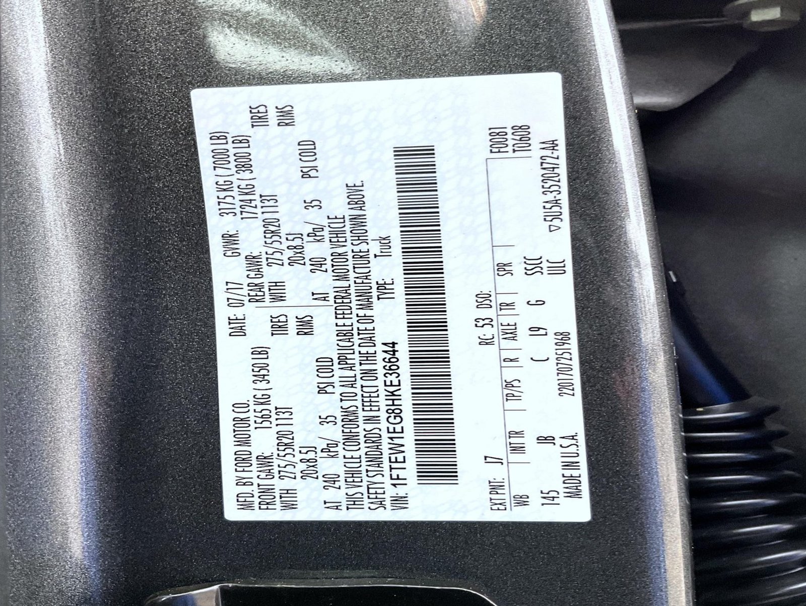 Used 2017 Gray Ford XLT image 25