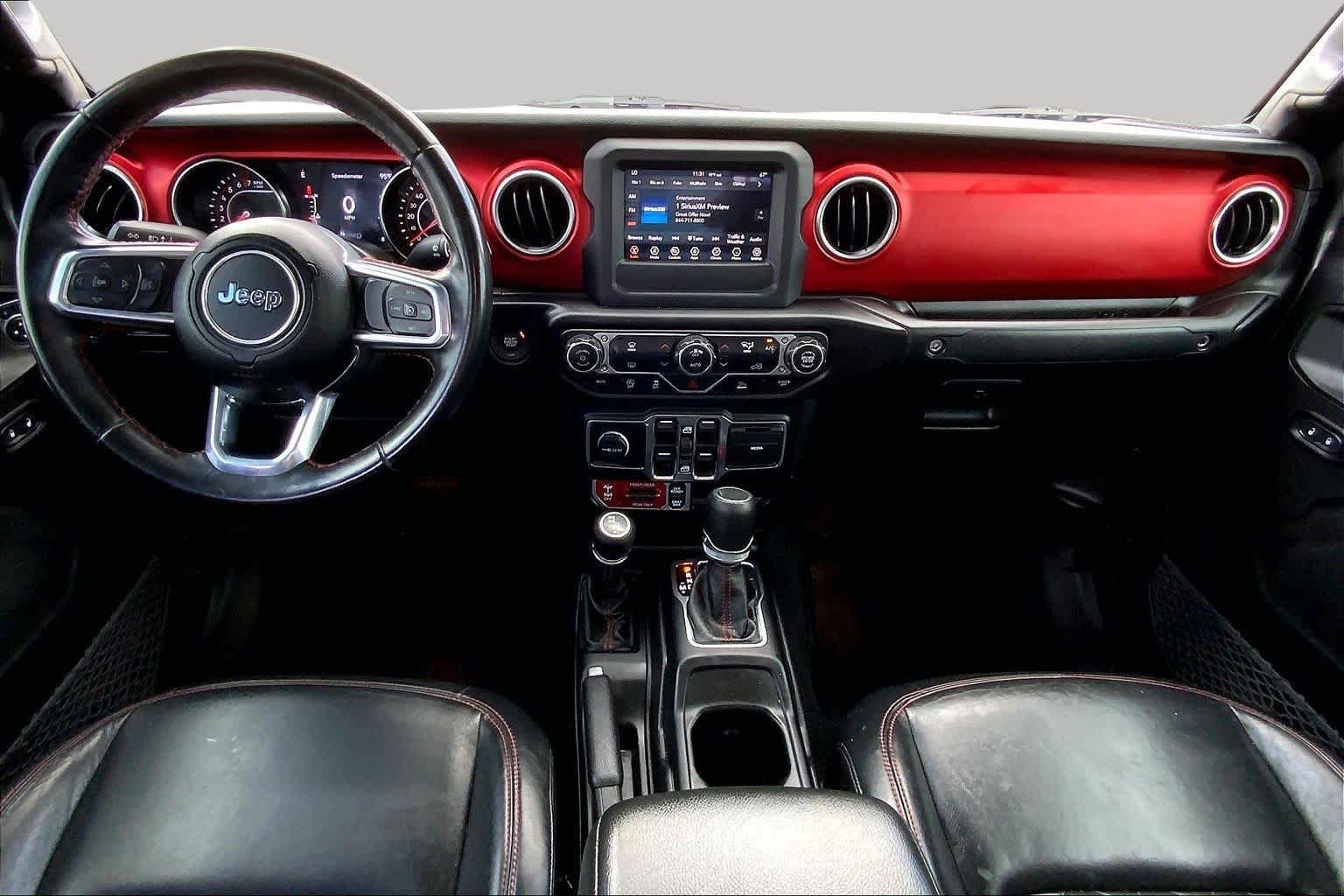 Used 2021 Granite Crystal Metallic Clearcoat Jeep Rubicon image 15