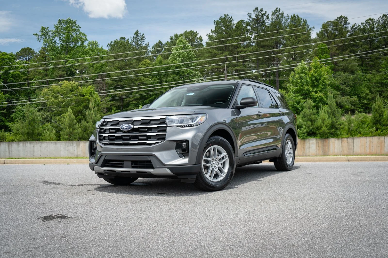 New 2026 Carbonized Gray Metallic Ford Active image 1