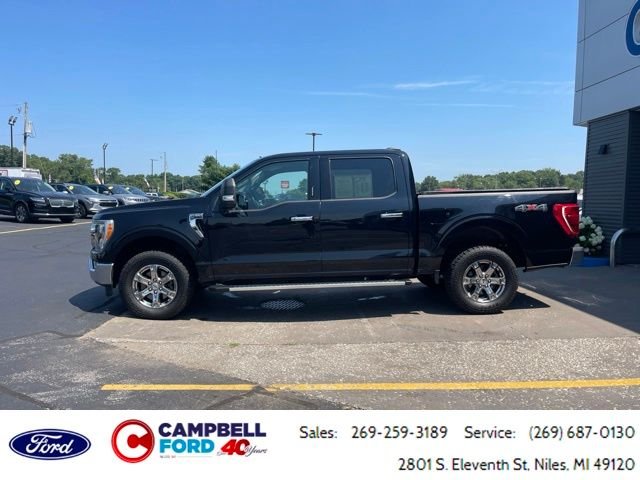 Certified Used 2023 Agate Black Metallic Ford XLT image 6