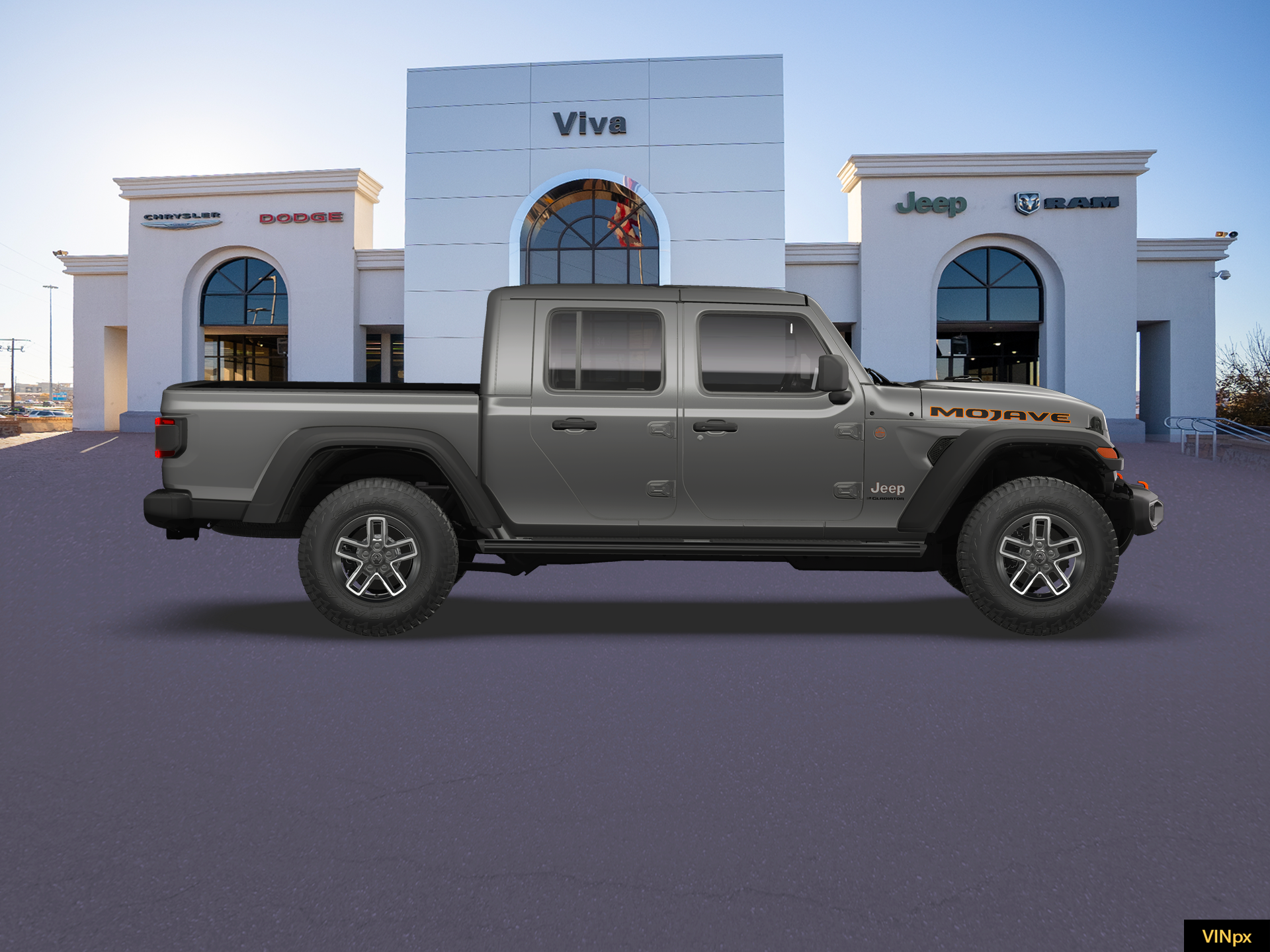 New 2026 Granite Crystal Metallic Clear-Coat Exterior Paint Jeep Mojave image 9