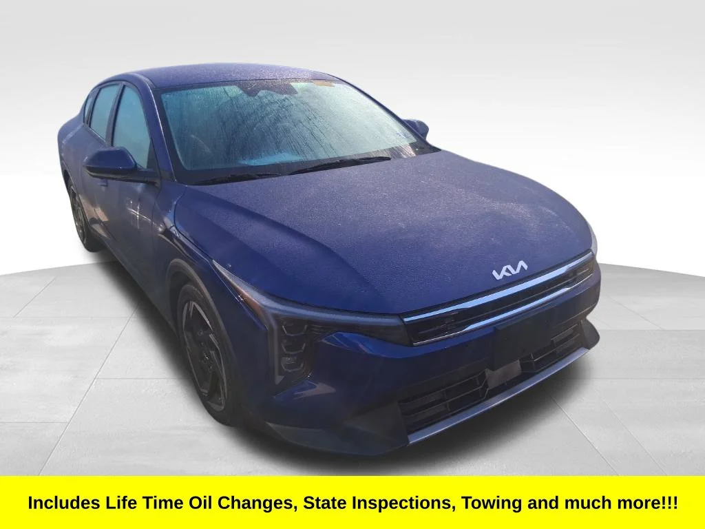 Certified Used 2025 Blue Kia EX image 3