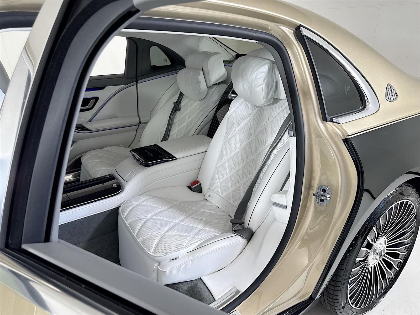 Used 2025 Kalahari Gold/Obsidian Black Mercedes-Benz Maybach S 680 | Mansory Trim | Factory Two Tone | $282k MSRP image 24