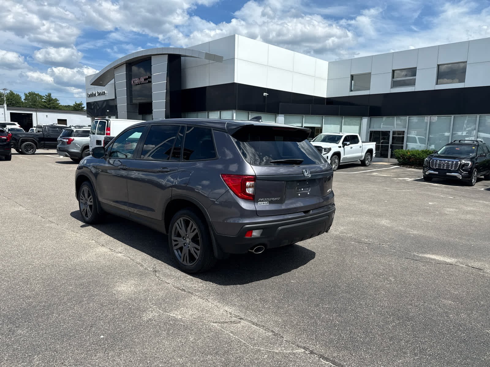 Used 2021 Gray Honda AWD EX-L image 3