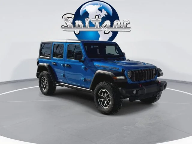 Used 2024 Blue Jeep Rubicon image 2