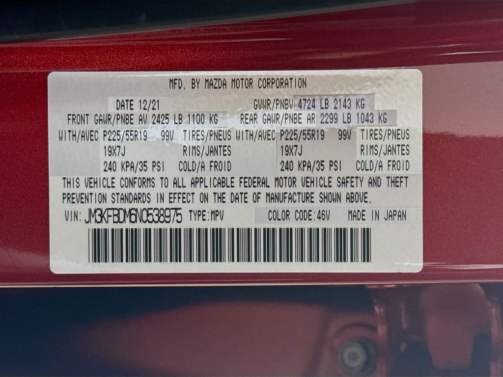 Used 2022 Soul Red Crystal Metallic Mazda 2.5 S Premium Package image 31