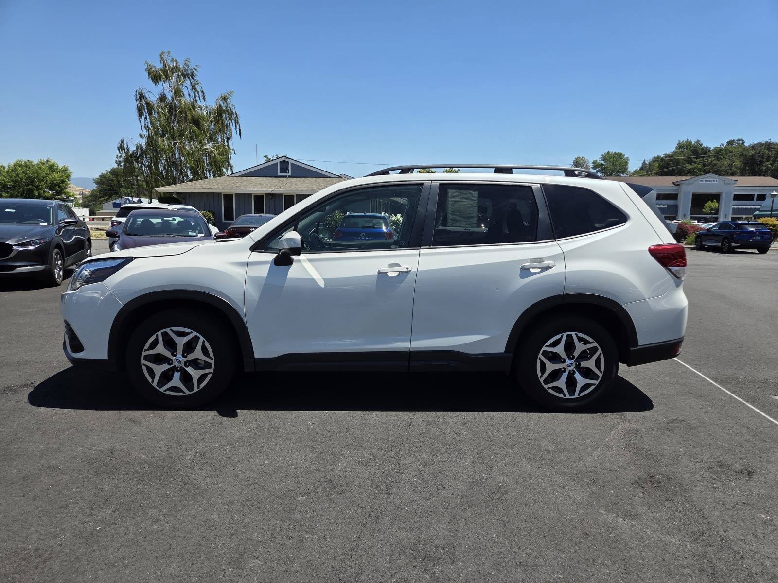 Used 2024 Crystal White Pearl Subaru Premium image 8