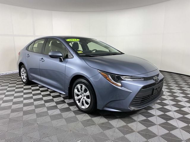 Used 2024 Blue Toyota LE image 1