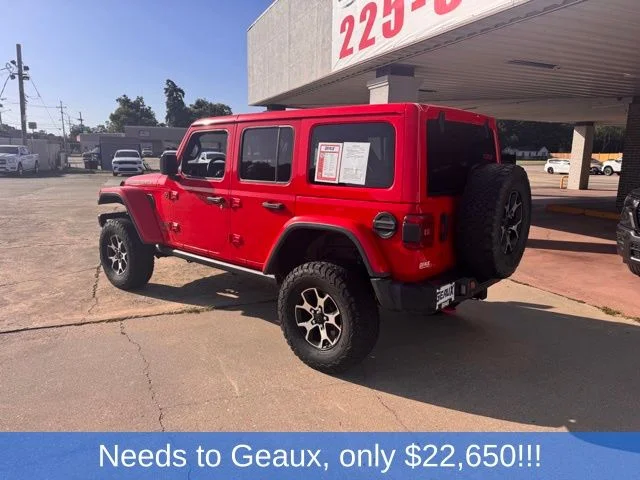 Used 2018 Red Jeep Unlimited Rubicon image 7