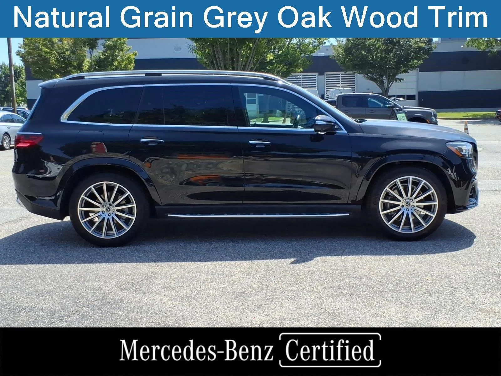 Certified Used 2025 Black Mercedes-Benz GLS 580 image 7