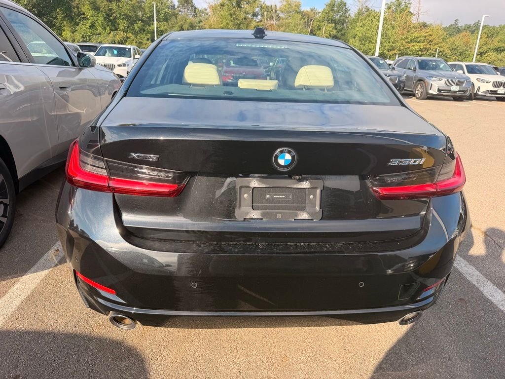 Certified Used 2024 Black Sapphire Metallic BMW 330i xDrive image 4