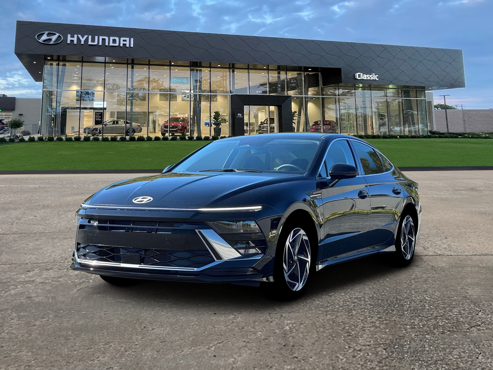 New 2026 Abyss Black Pearl Hyundai SEL Sport image 1