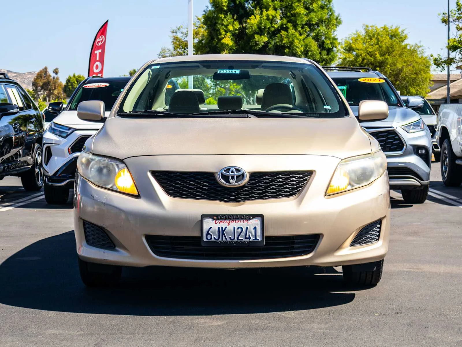 Used 2009 Toyota Corolla LE with VIN 1NXBU40E49Z100832 for sale in Poway, CA
