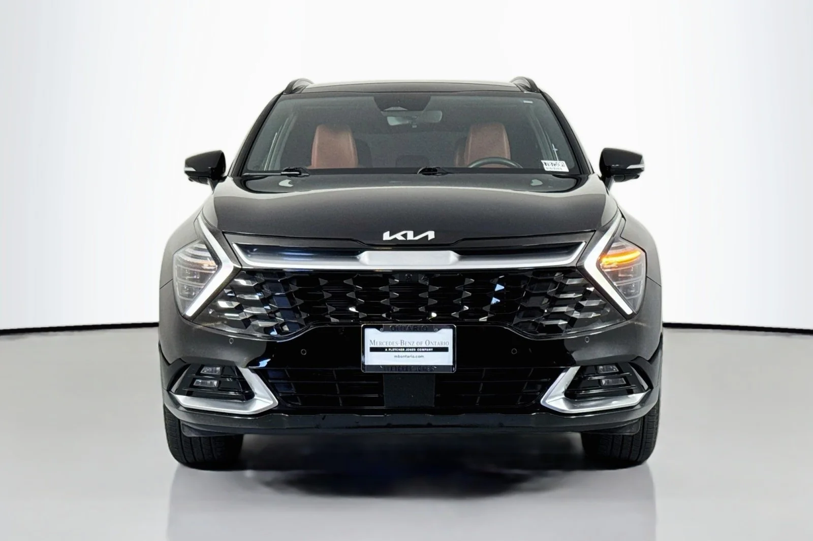 Used 2023 Ebony Black Kia SX-Prestige FWD image 2