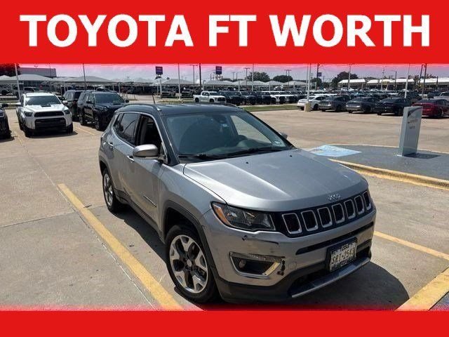 Used 2021 Silver Jeep Limited image 1