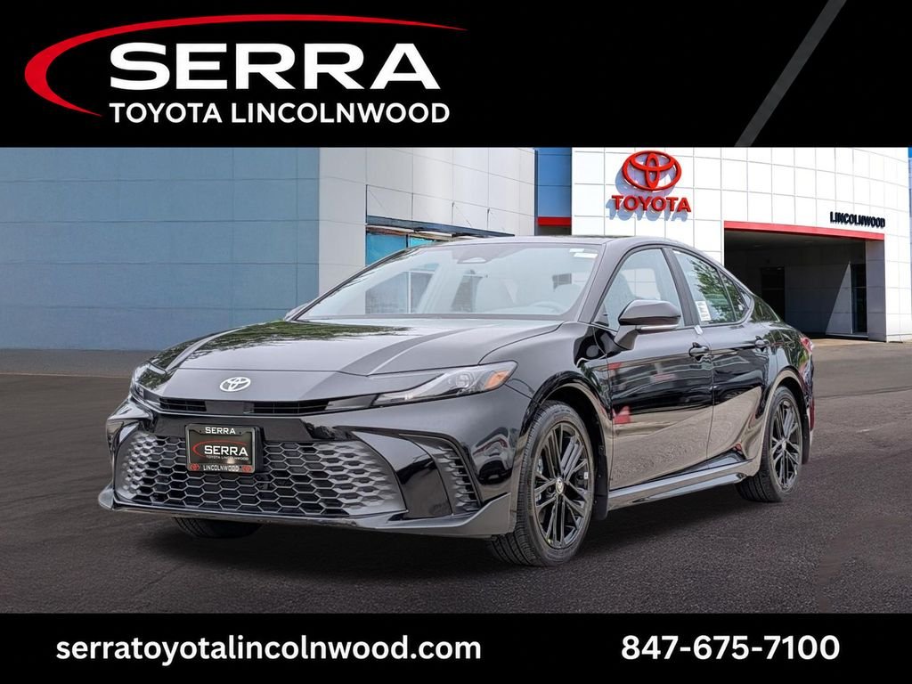 New 2026 Midnight Black Metallic Toyota SE image 1