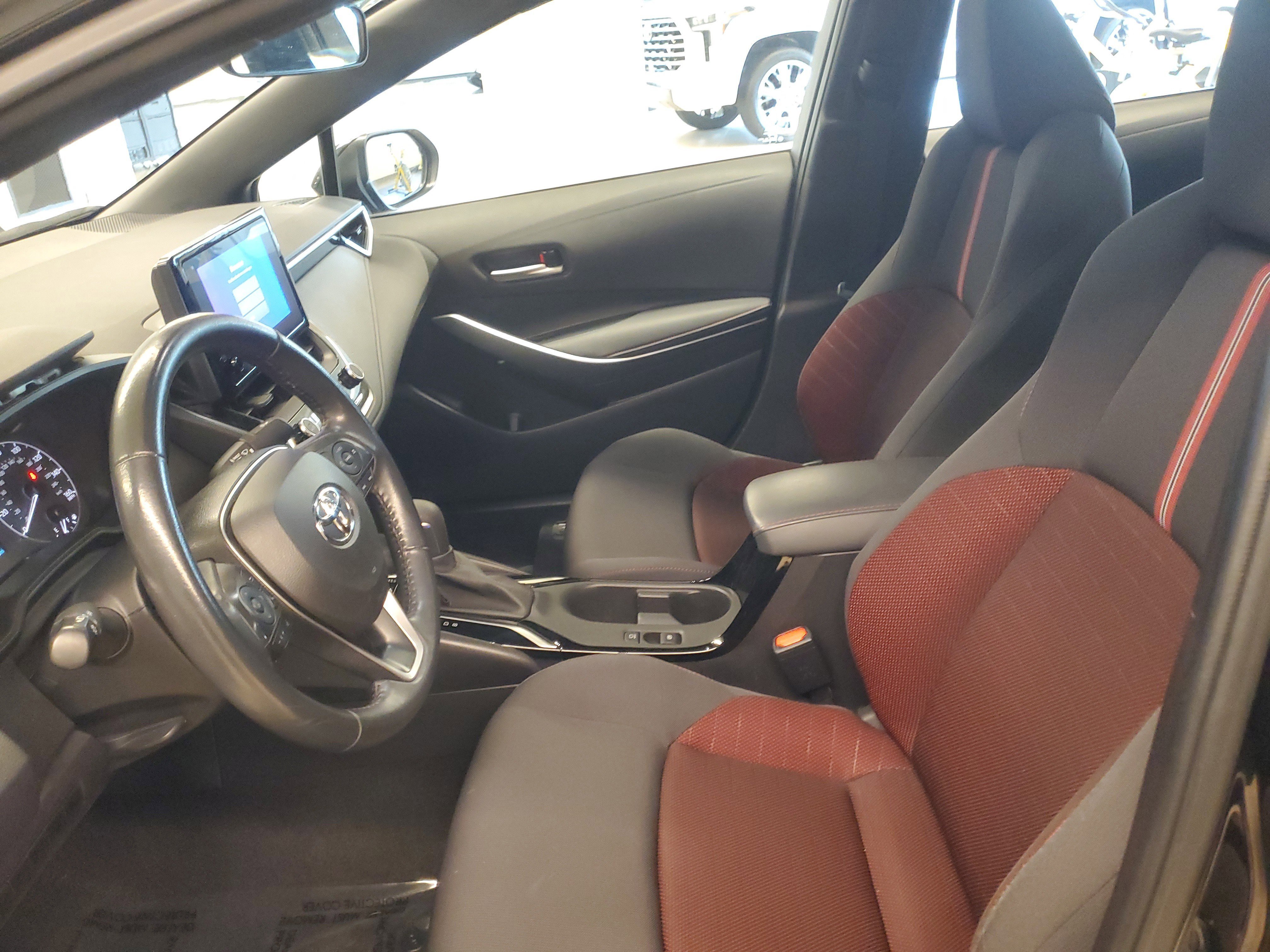 Used 2023 Midnight Black Metallic Toyota SE image 14