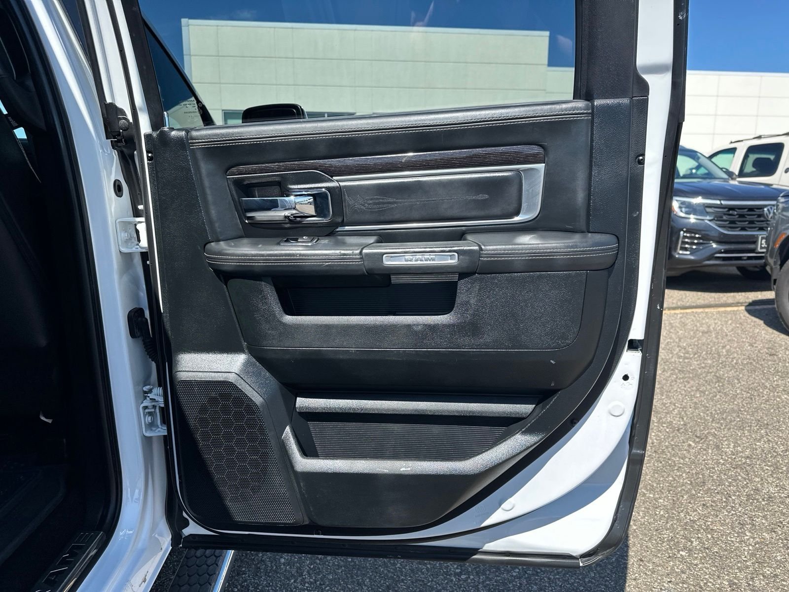 Used 2017 White Ram Laramie Longhorn image 40