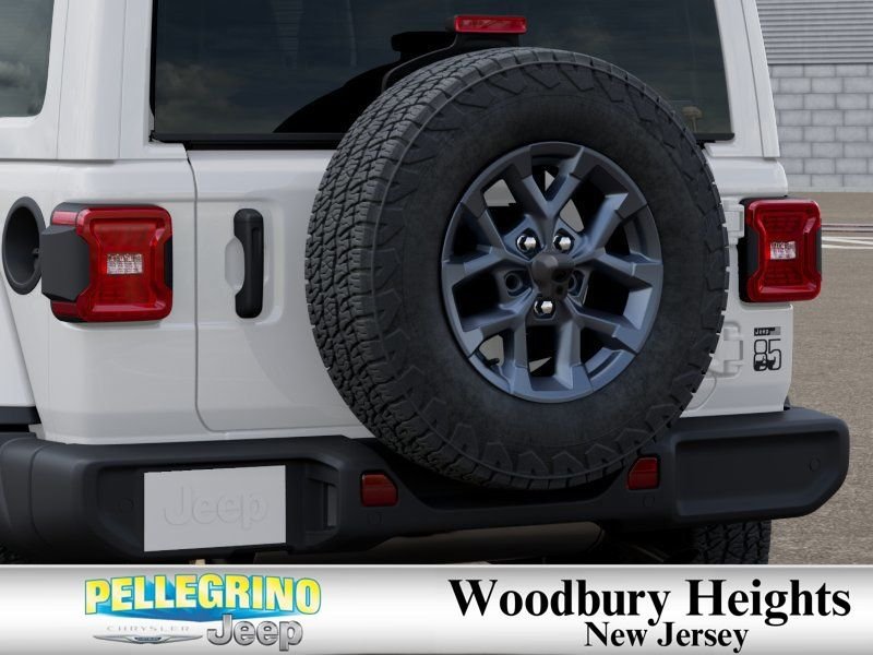 New 2026 Bright White Clear-Coat Exterior Paint Jeep 85th Anniversary Edition image 13