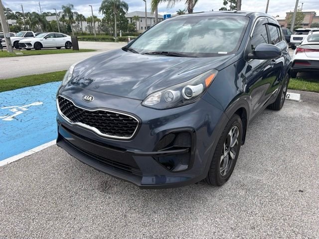 Used 2022 Blue Kia LX image 1