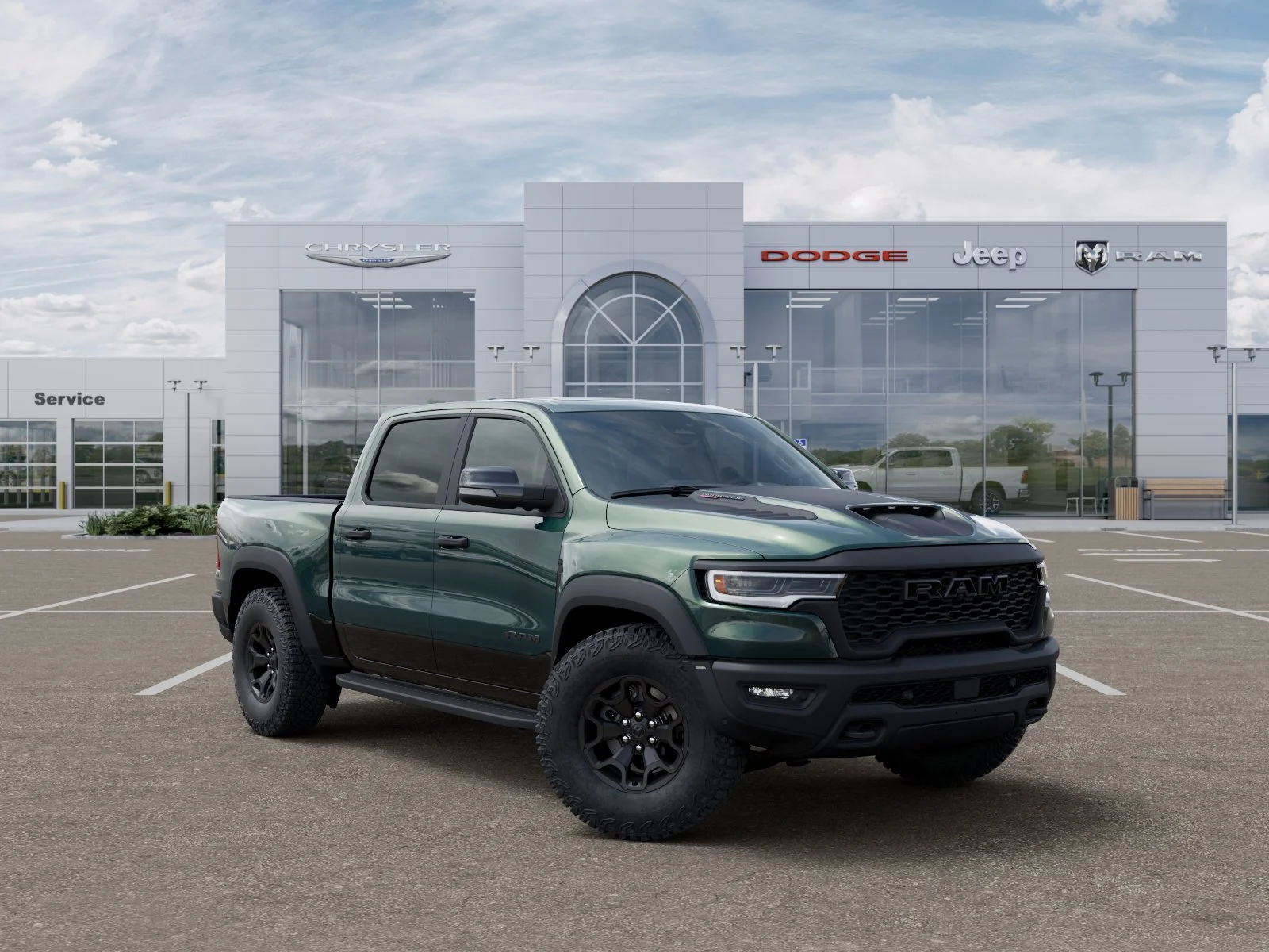 New 2026 Serrano-Green Metallic Exterior Paint RAM RHO image 33