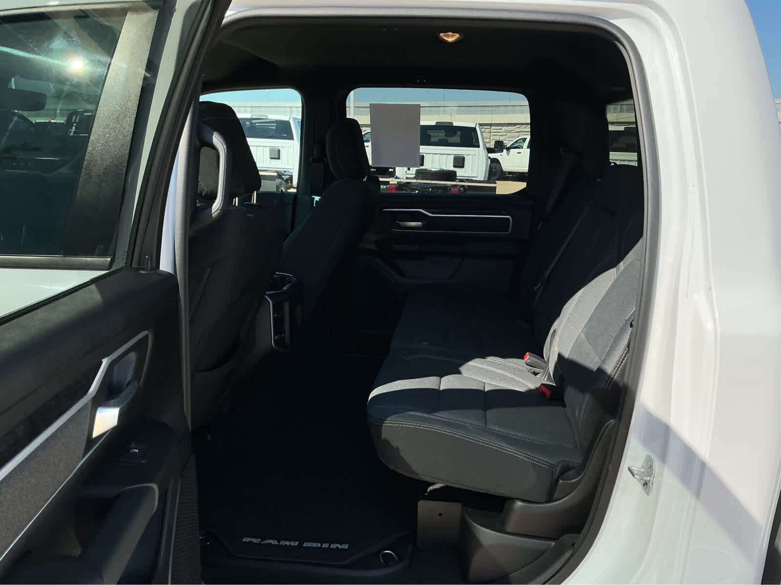 Used 2022 Bright White Clearcoat Ram Lone Star image 18