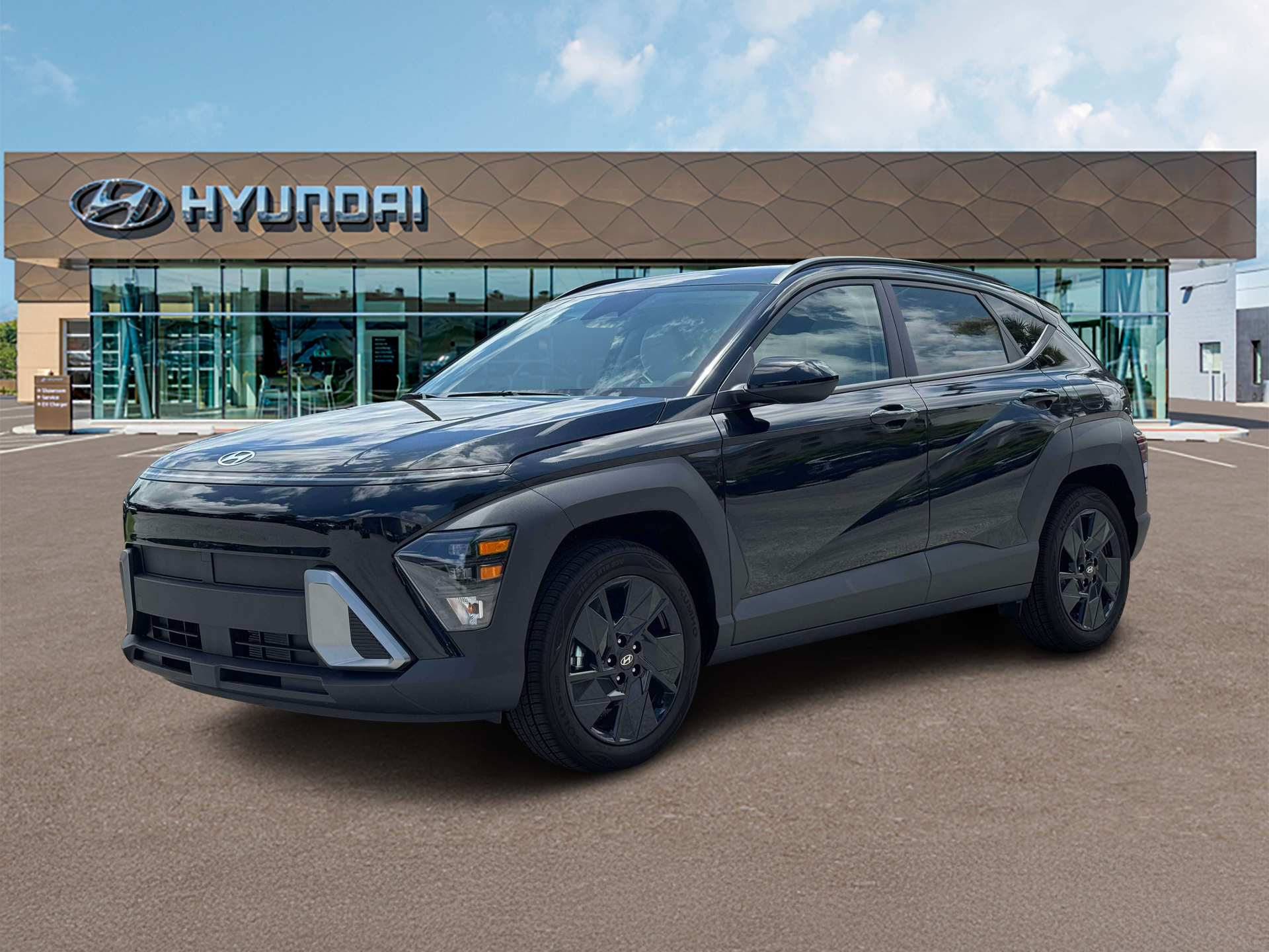 New 2027 Abyss Black Pearl Hyundai SEL Sport FWD image 2