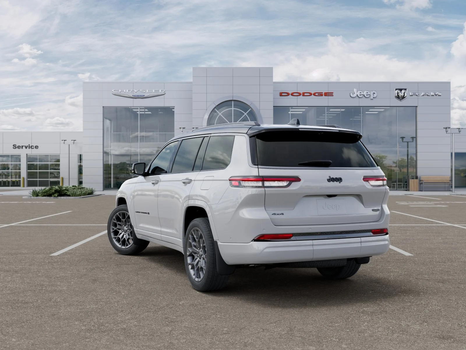 New 2026 Bright White Clear-Coat Exterior Paint Jeep Summit image 31
