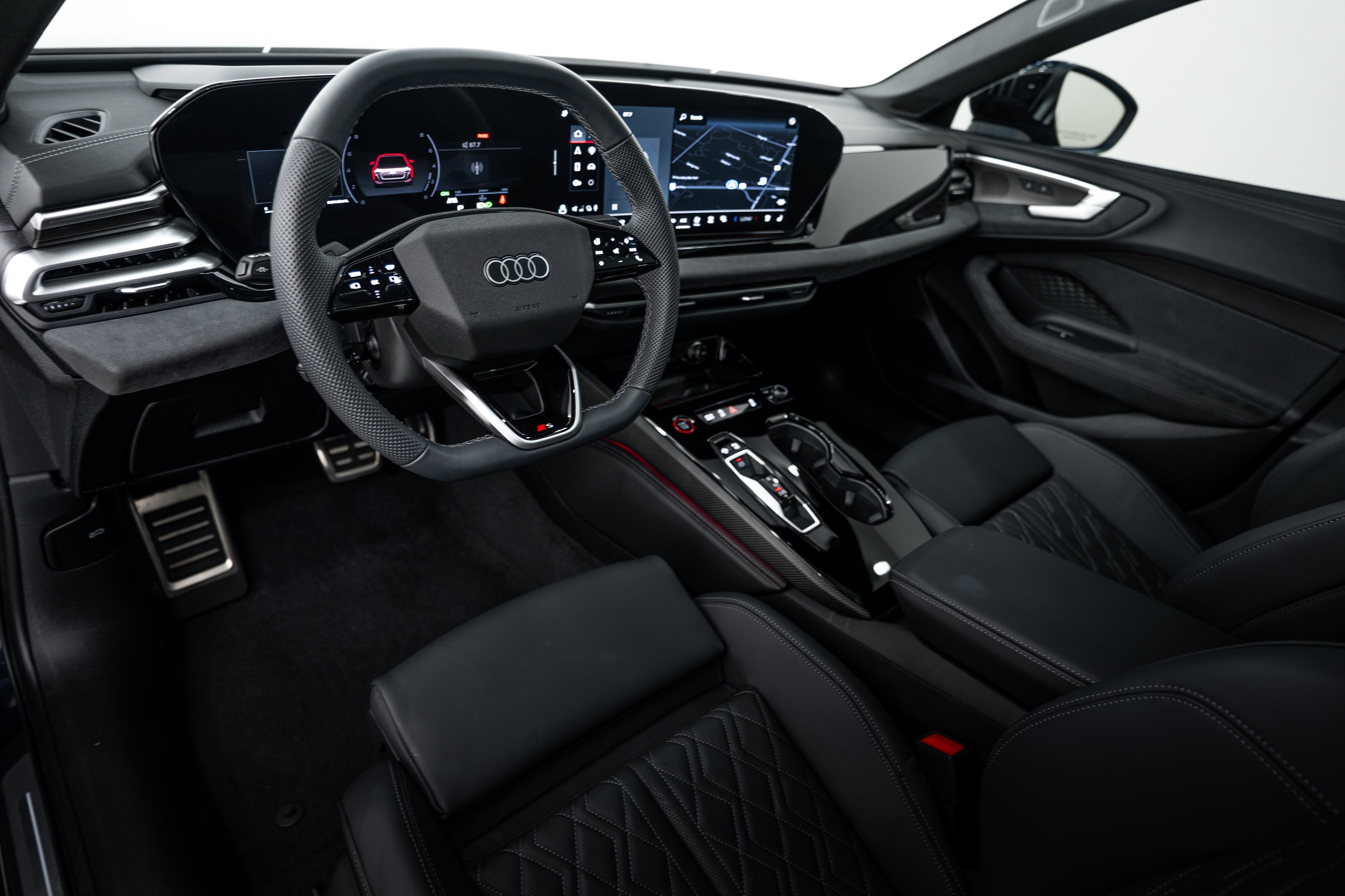 Certified Used 2025 Mythos Black Metallic Audi Premium Plus image 9