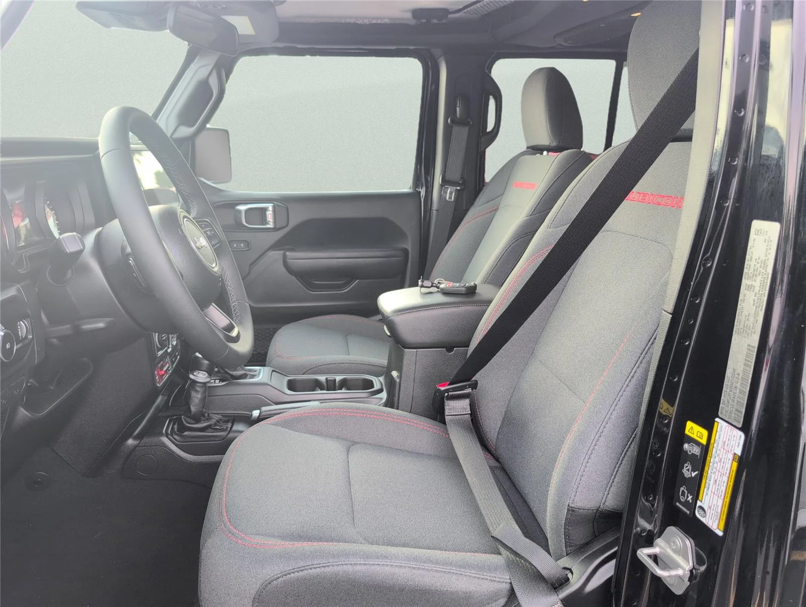 Used 2025 Black Clearcoat Jeep Rubicon image 13