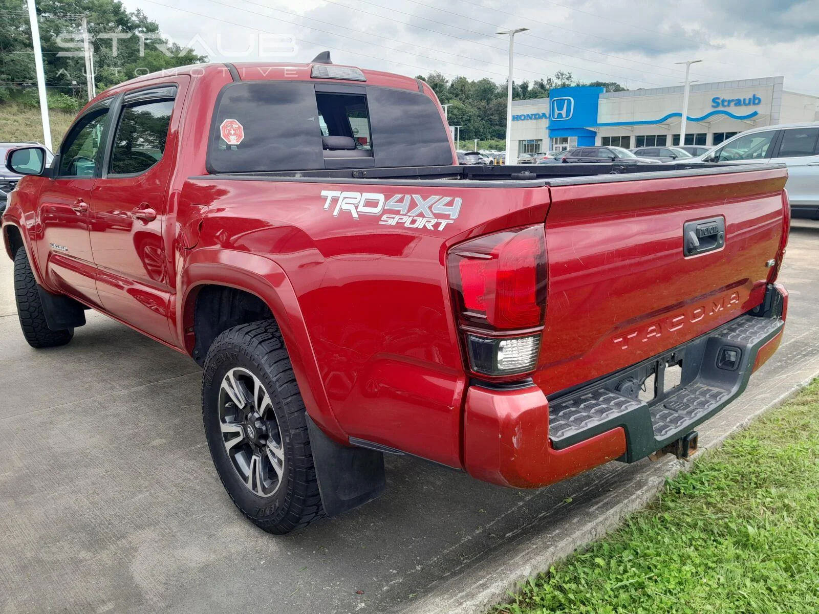 Used 2019 Barcelona Red Metallic Toyota TRD Sport image 7