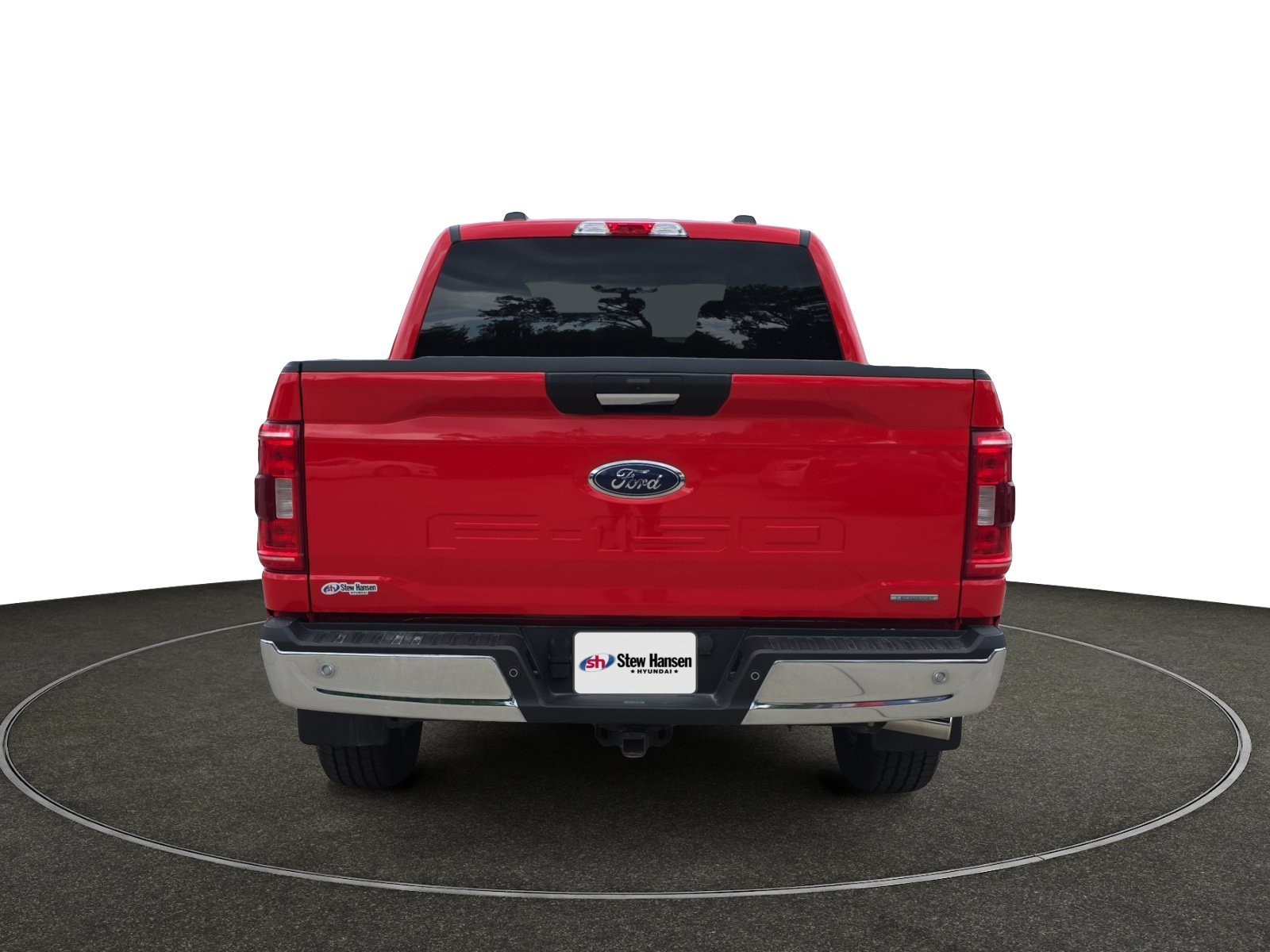 Used 2022 Race Red Ford XLT image 4
