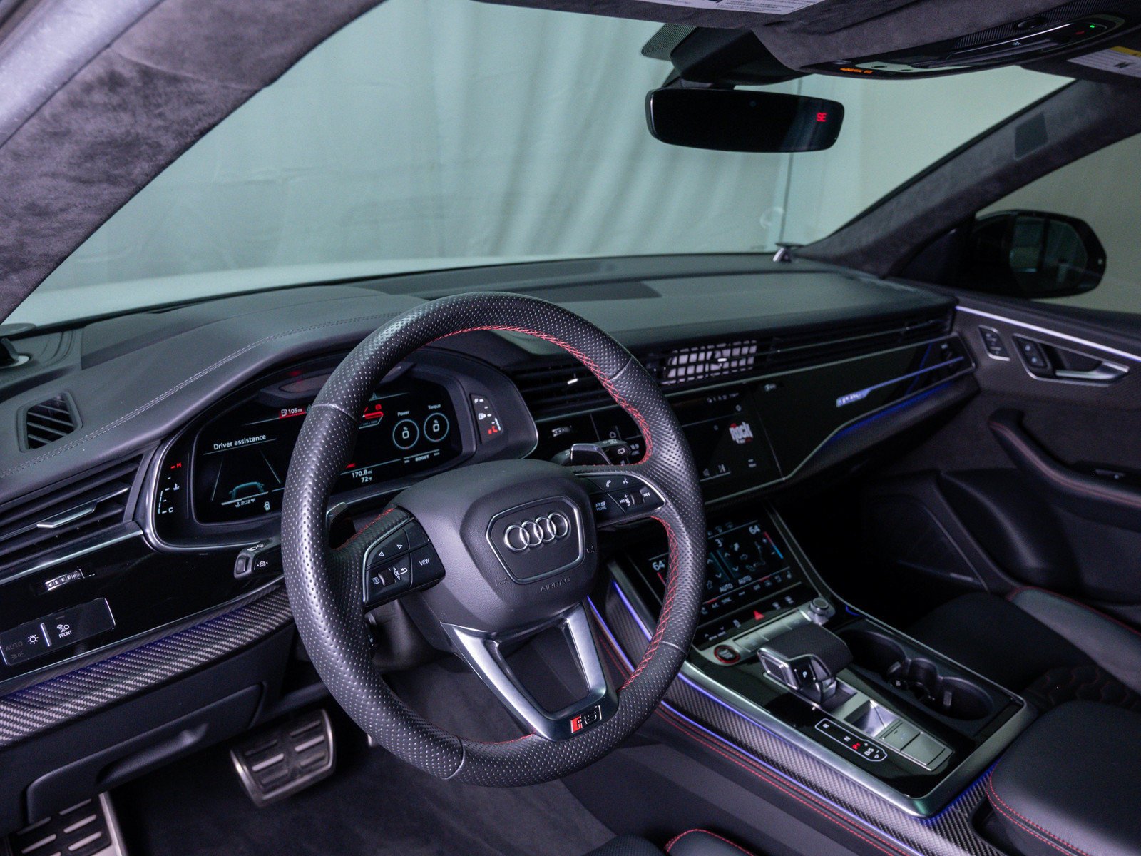 Used 2021 Glacier White Audi 4.0T image 21