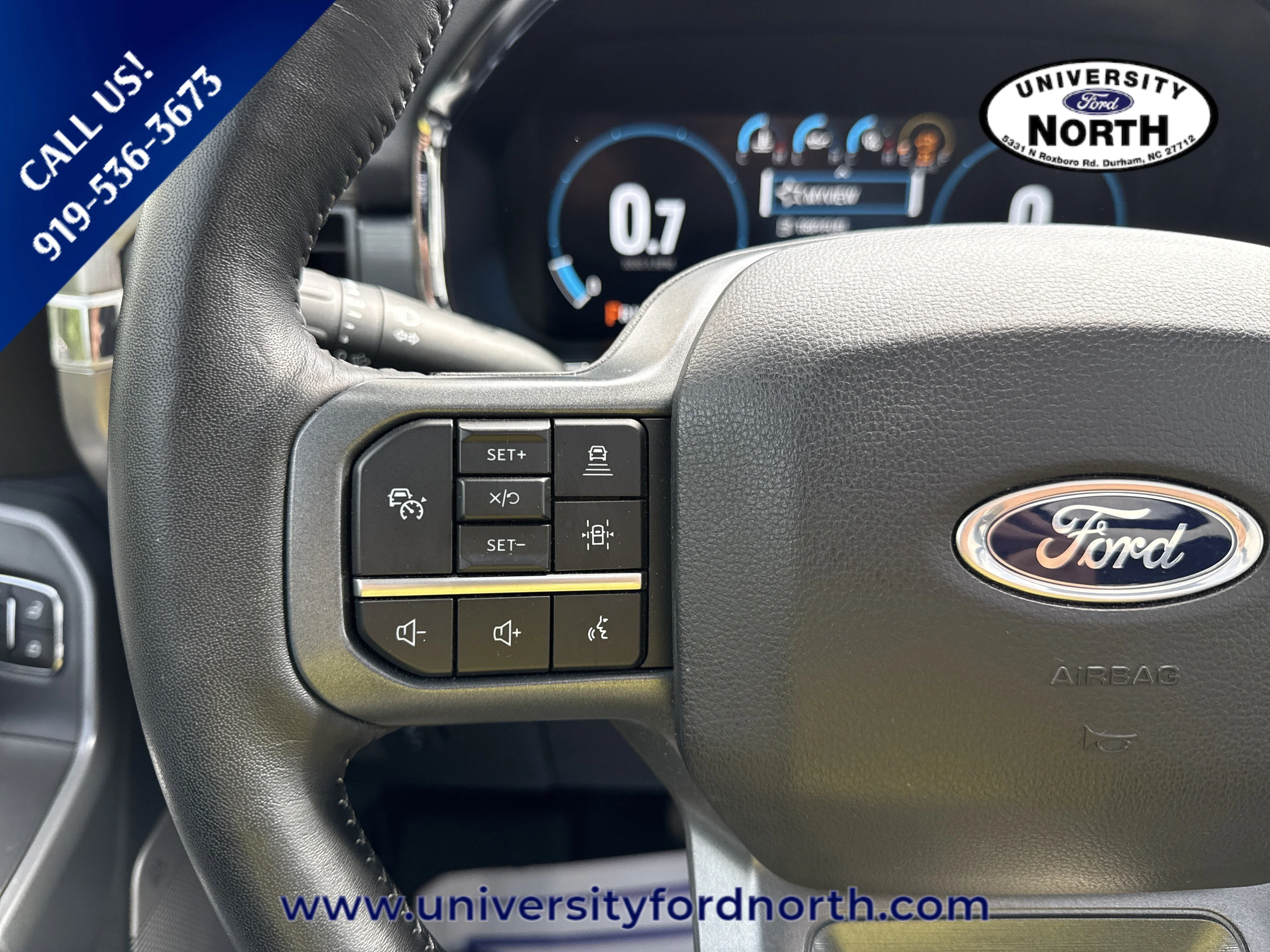 Used 2023 Antimatter Blue Metallic Ford LARIAT image 23