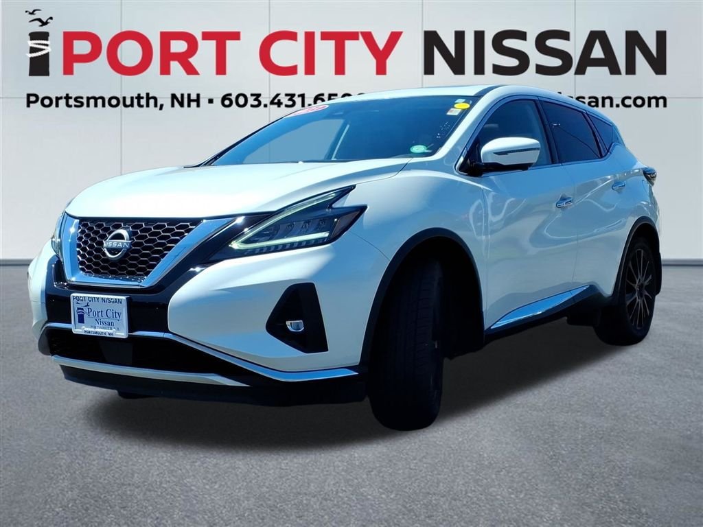 Used 2023 Pearl White Nissan SL W/PANORAMIC SUNROOF image 36
