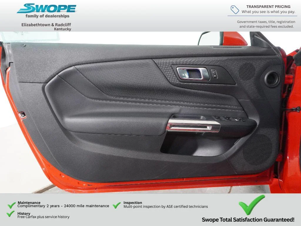 Used 2024 Race Red Ford EcoBoost Premium image 13