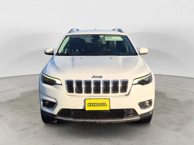 Used 2020 Bright White Clearcoat Jeep Limited image 2