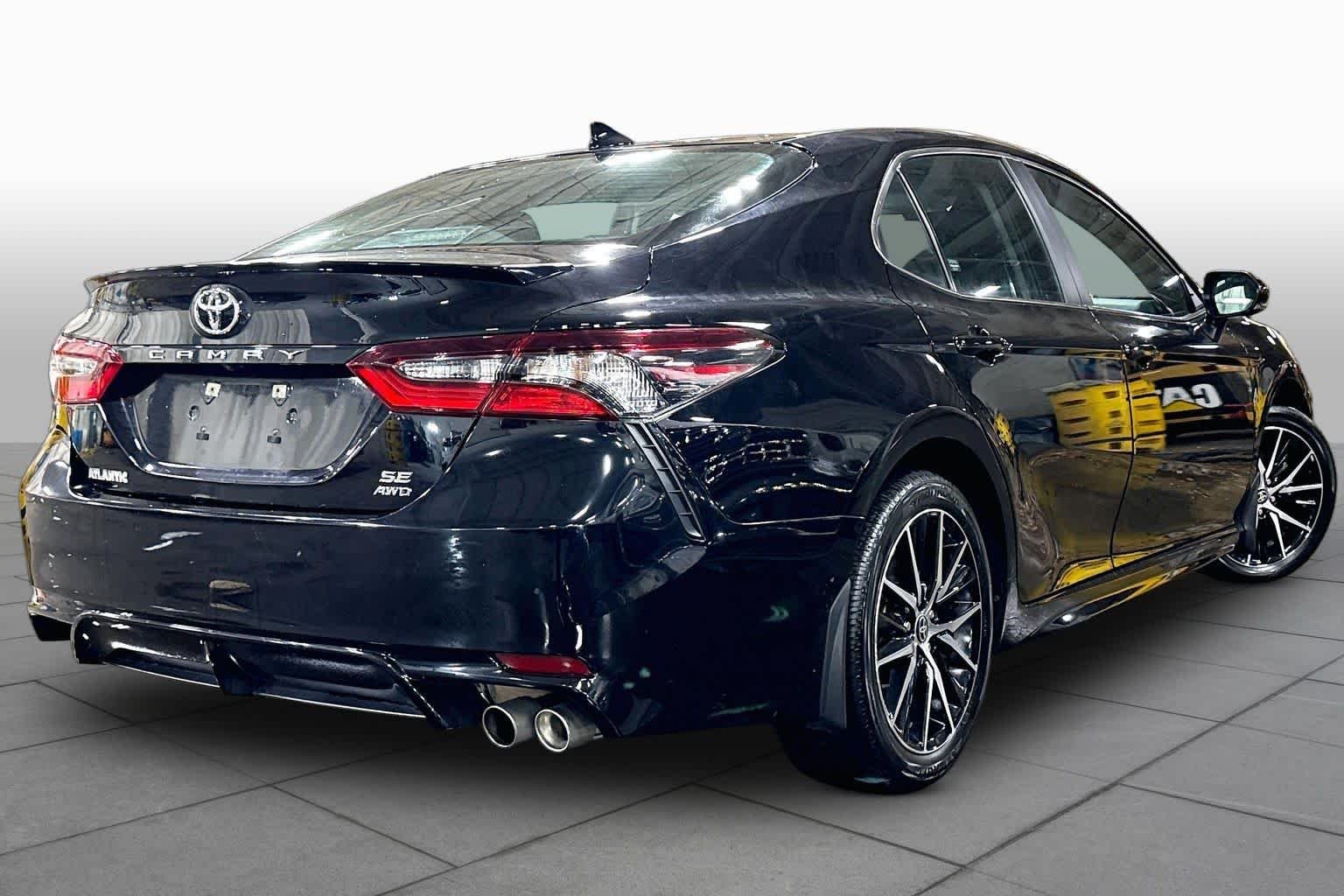 Used 2024 Midnight Black Metallic Toyota SE image 13