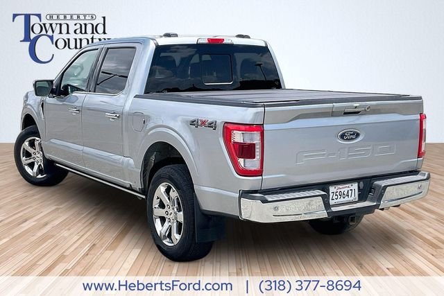 Used 2023 Iconic Silver Metallic Ford Lariat image 10