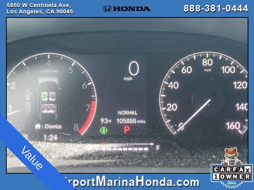 Used 2023 Platinum White Pearl Honda Sport image 26