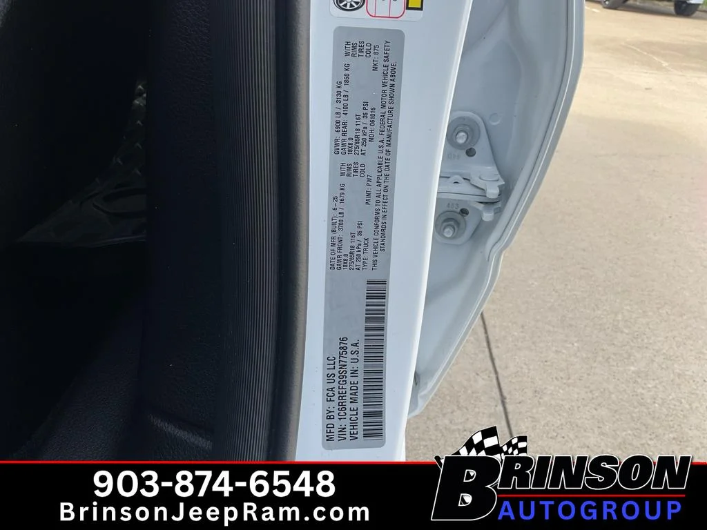Used 2025 Bright White Clearcoat Ram Lone Star image 31