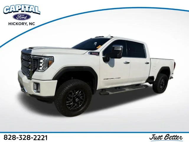 Used 2021 White GMC Denali image 1