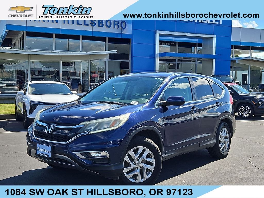 Used 2015 Blue Honda EX image 1