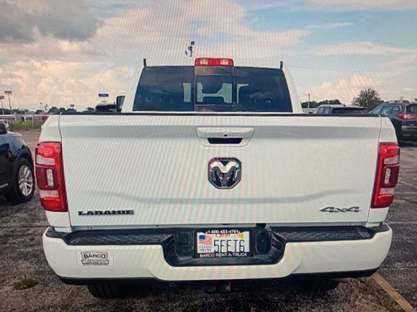 Used 2024 Bright White Clearcoat Ram Laramie image 5
