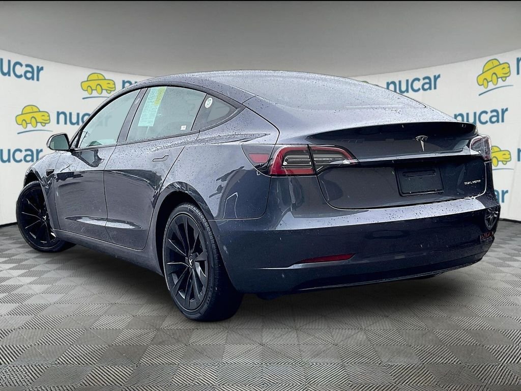 Used 2021 Gray Tesla Long Range image 4