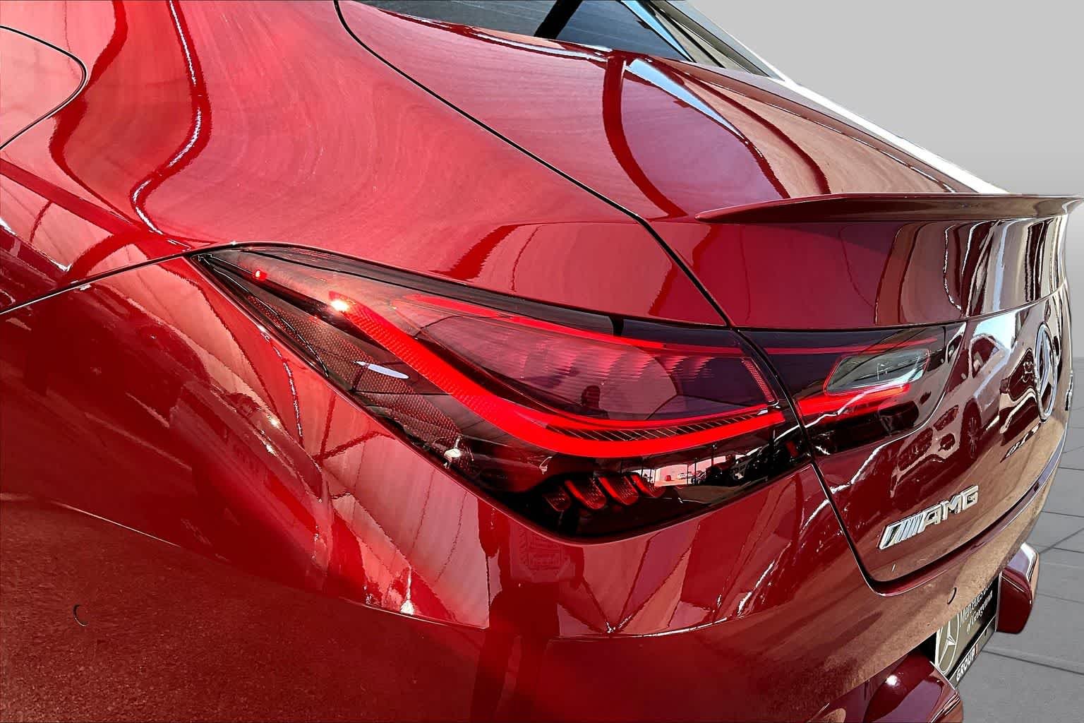 New 2026 MANUFAKTUR Patagonia Red Metallic Mercedes-Benz AMG® CLA 45 4MATIC® Coupe image 6