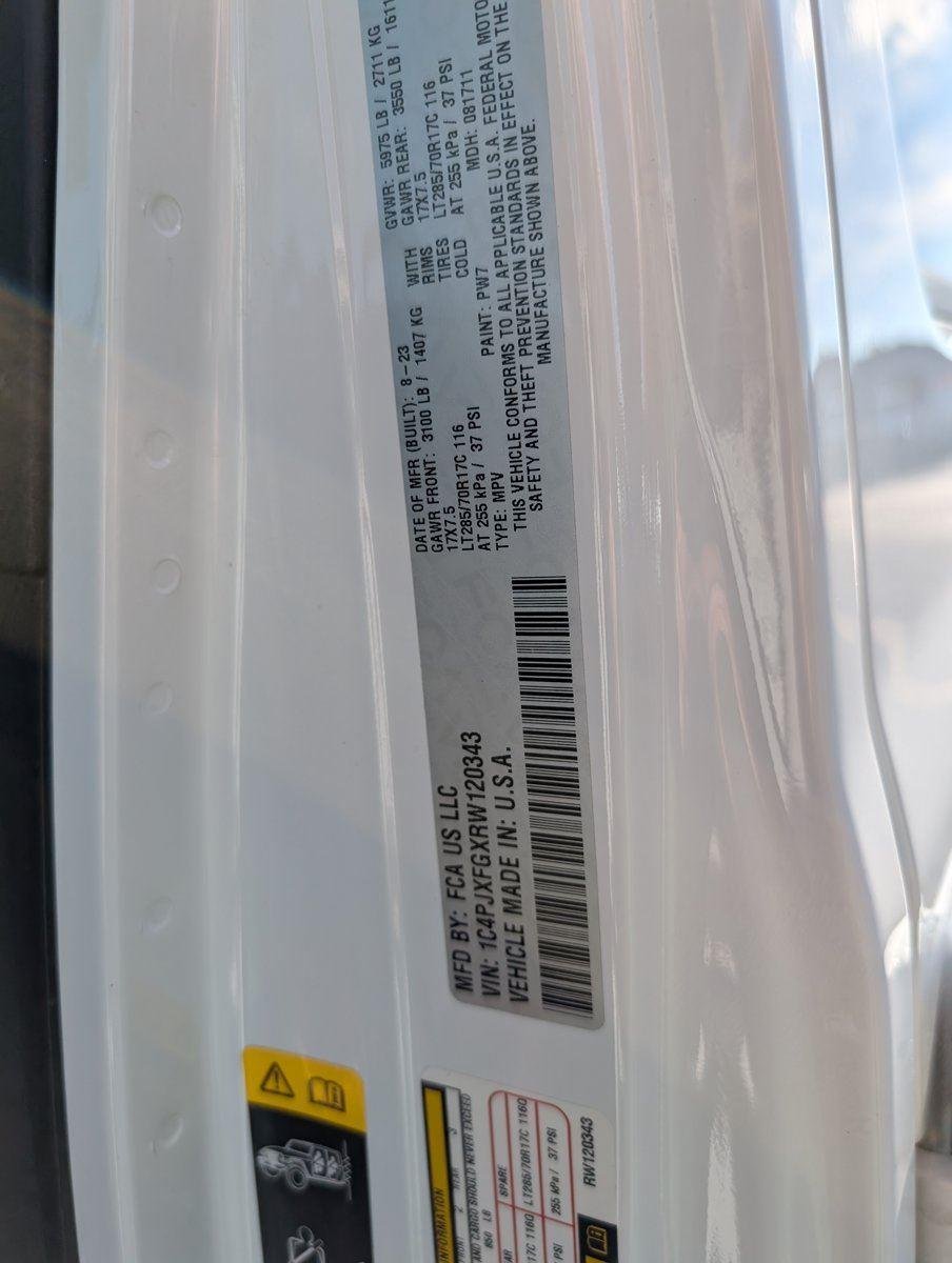 Used 2024 Bright White Clearcoat Jeep Rubicon image 12