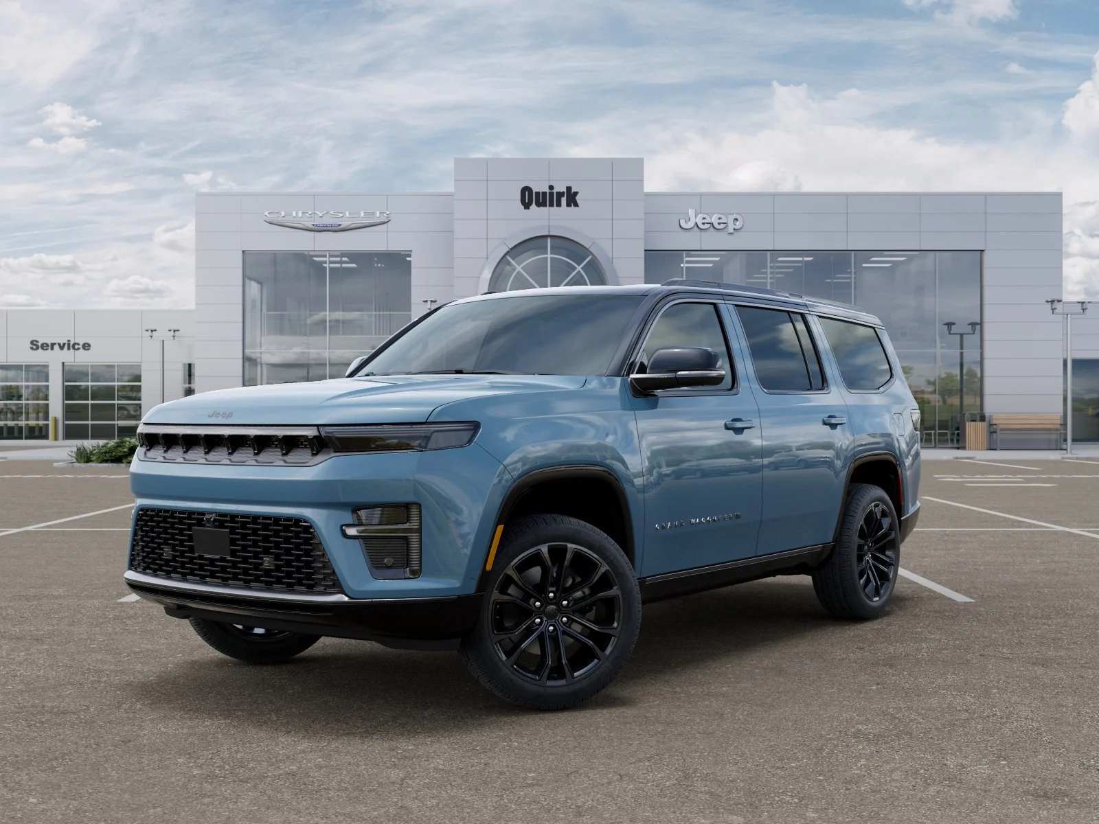 New 2026 Steel Blue Jeep Summit Obsidian image 1