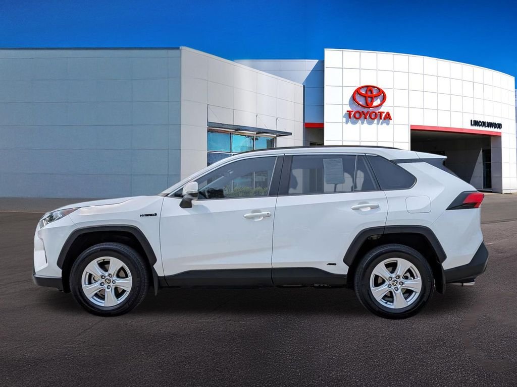 Used 2021 White Toyota XLE image 14