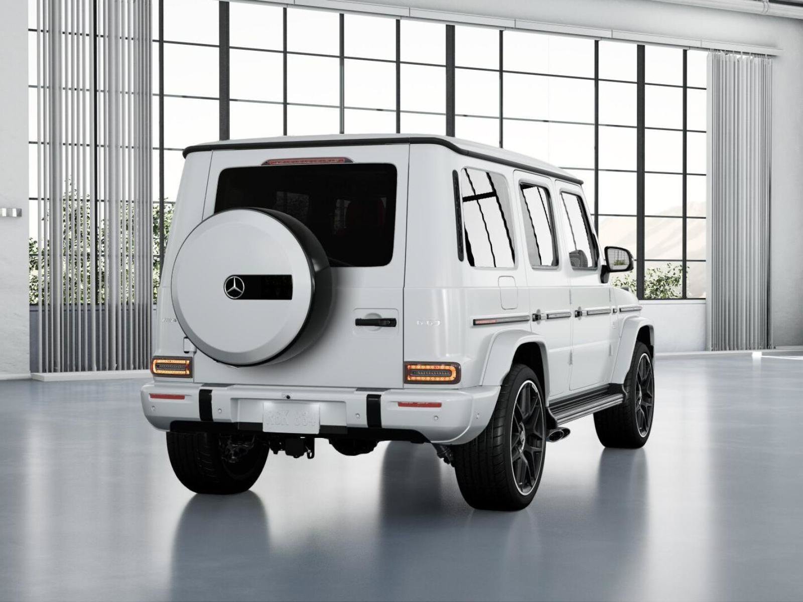 New 2027 MANUFAKTUR Moonlight White Magno Mercedes-Benz G 63 AMG® image 23